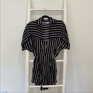 Faithful The Brand Striped Romper